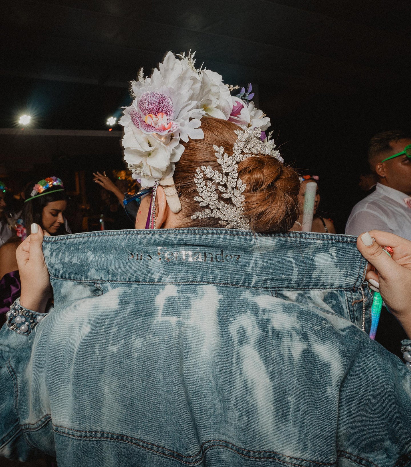 Tie Dye Bridal Jacket