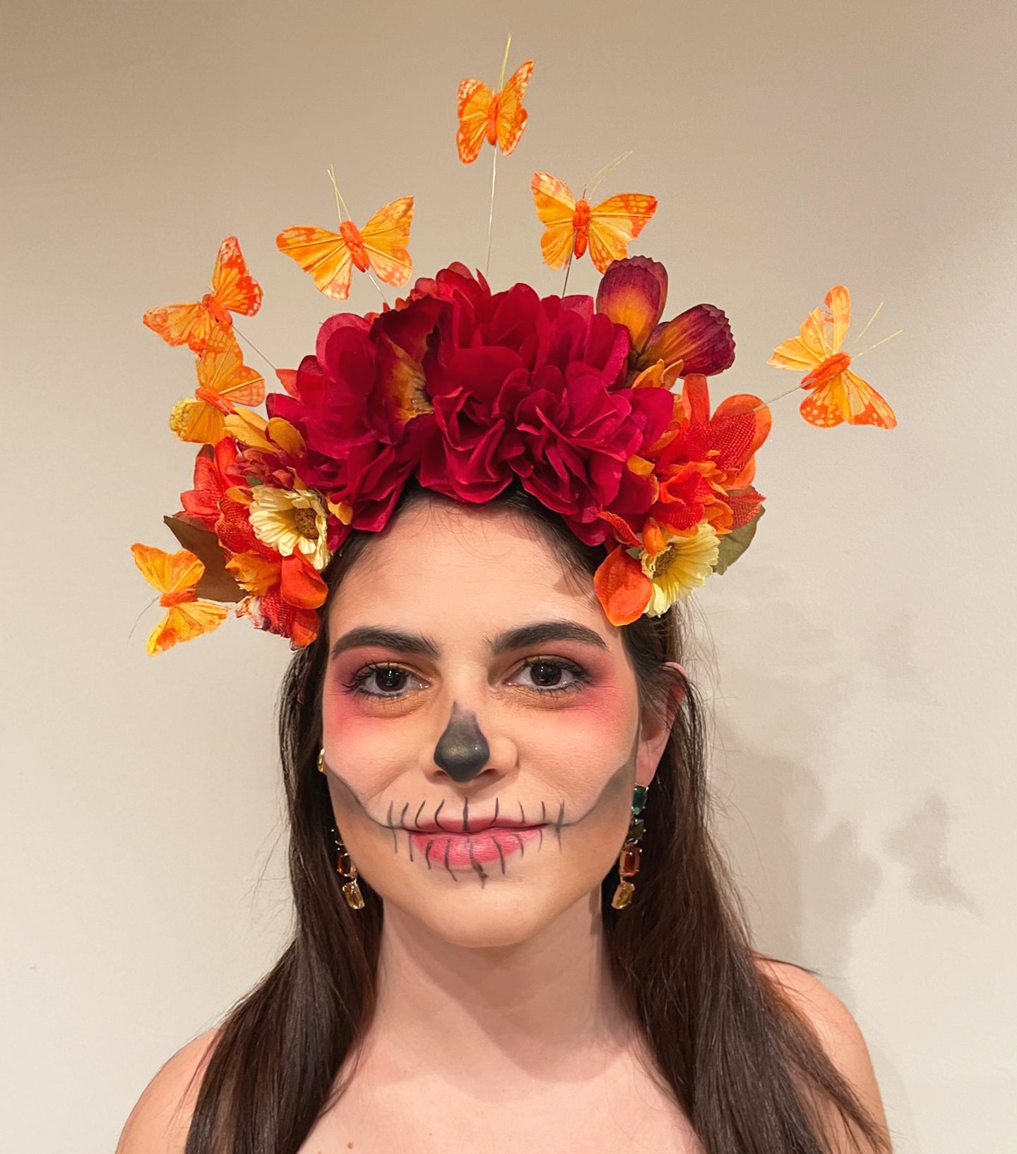 Butterfly Dia De Los Muertos Crowns