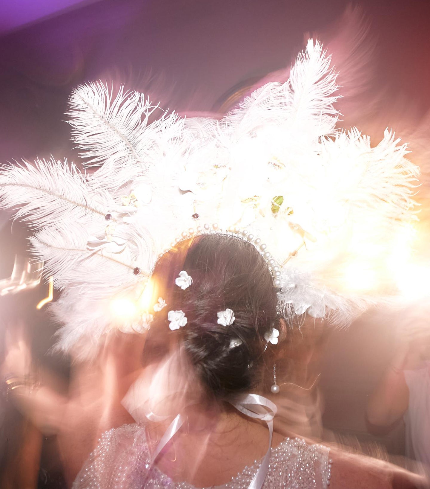 Bridal Feather Crown